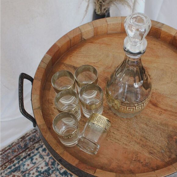 Promsiz | Decorative Glass Set 7 Piece - Picture 5 of 9